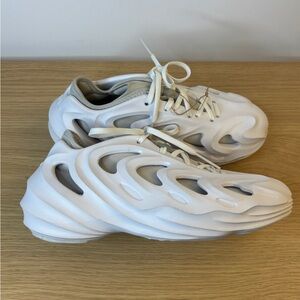 Adidas adiFOM Q White Grey HP6582 Mens 5 Womens 6.5 Futuristic Sneakers